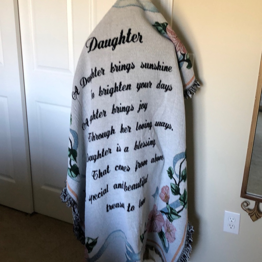 Daughter Throw Blanket